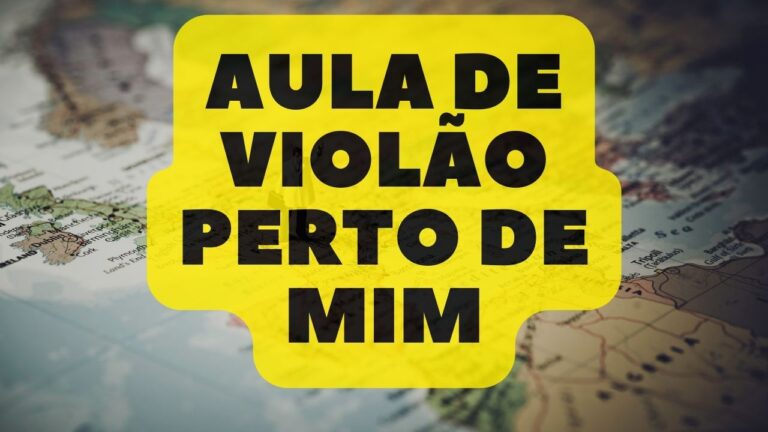 Aula de violão perto de mim