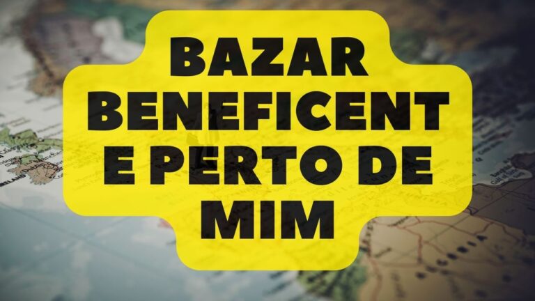 Bazar beneficente perto de mim